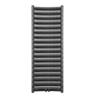 Вертикальный биметаллический радиатор Rifar Convex 500 - 18 секций ТИТАН нижнее центральное подключение