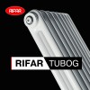 Стальной трубчатый радиатор Rifar Tubog 2180 - 8 секций боковое подключение TUB 2180-08